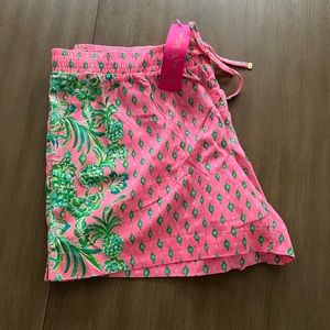 NWT Lilly Pulitzer Katia Mid-rise Short sz xl.